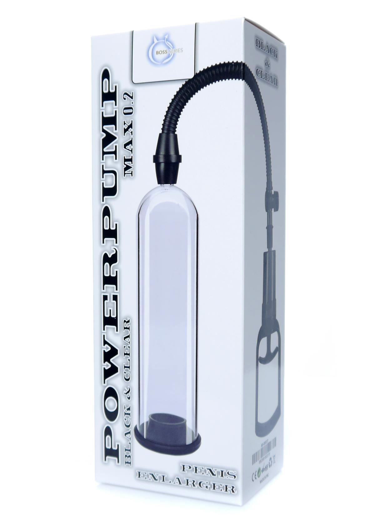 Bossoftoys - 60-00037 - Vacuum - Penispump Max 0.2 - 3 ring - Clear