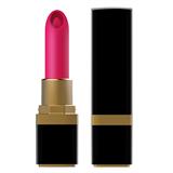 Bossoftoys Lipstick Vibrator - Rechargeable - Black housing - 60-00201 - Colour box