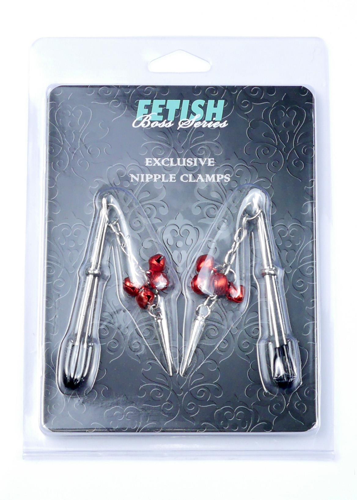 Bossoftoys - 61-00012 - Stimulator- Exclusive Nipple Clamps No. 4 - Strong Blister