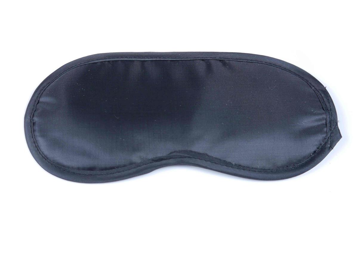 Boysoftoys Satin Love Mask Black - Fetish Powerv - Colour packing - 61-00024