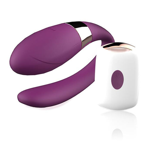 Boysoftoys - Stymulator V-Vibe Purple USB 7 Function - Remote Control - Stylish desgin - 62-00002