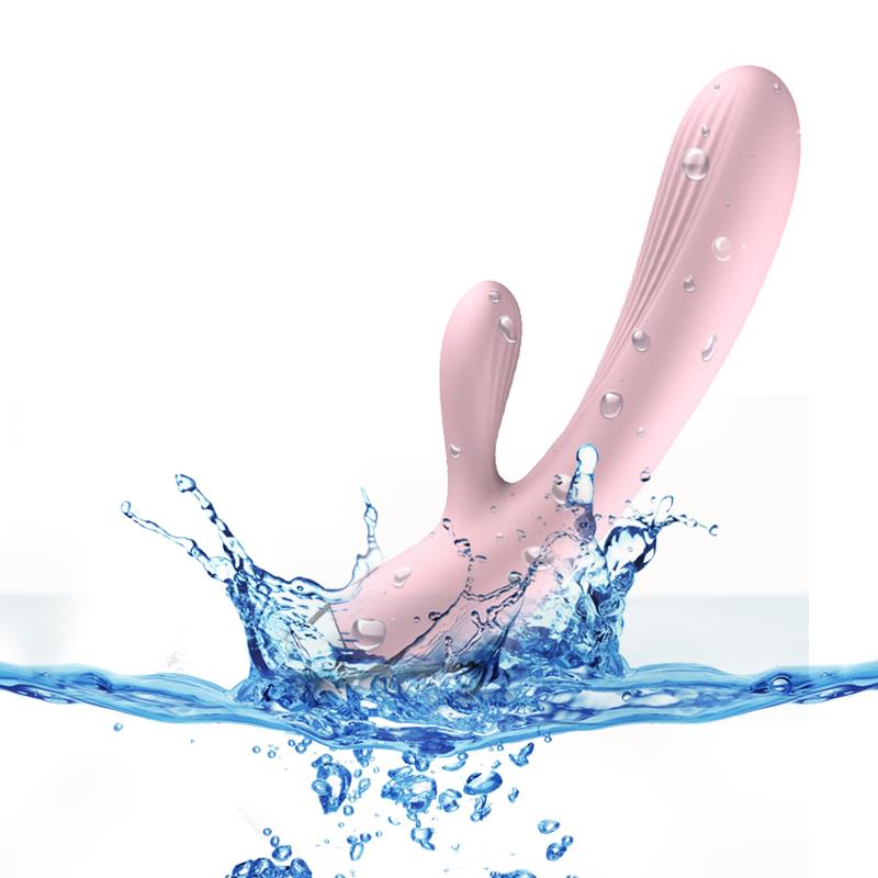 Foxshow - 63-00010 - Design G spot Vibrator - 22,4 cm - Heat function - 10 Function - Rechargeable  - Luxury Giftbox - Pink