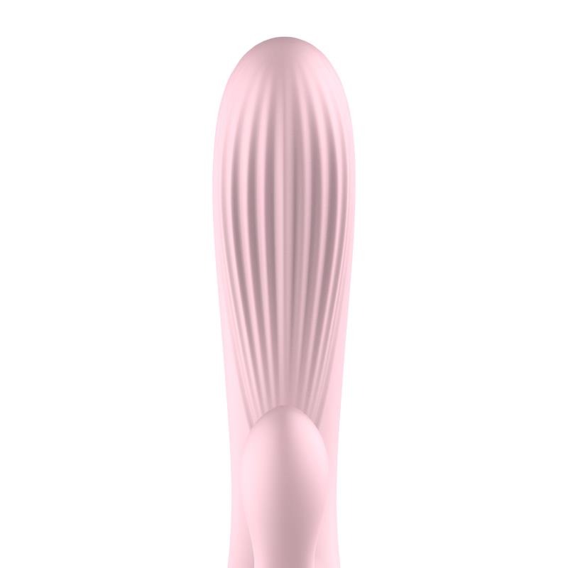 Foxshow - 63-00010 - Design G spot Vibrator - 22,4 cm - Heat function - 10 Function - Rechargeable  - Luxury Giftbox - Pink