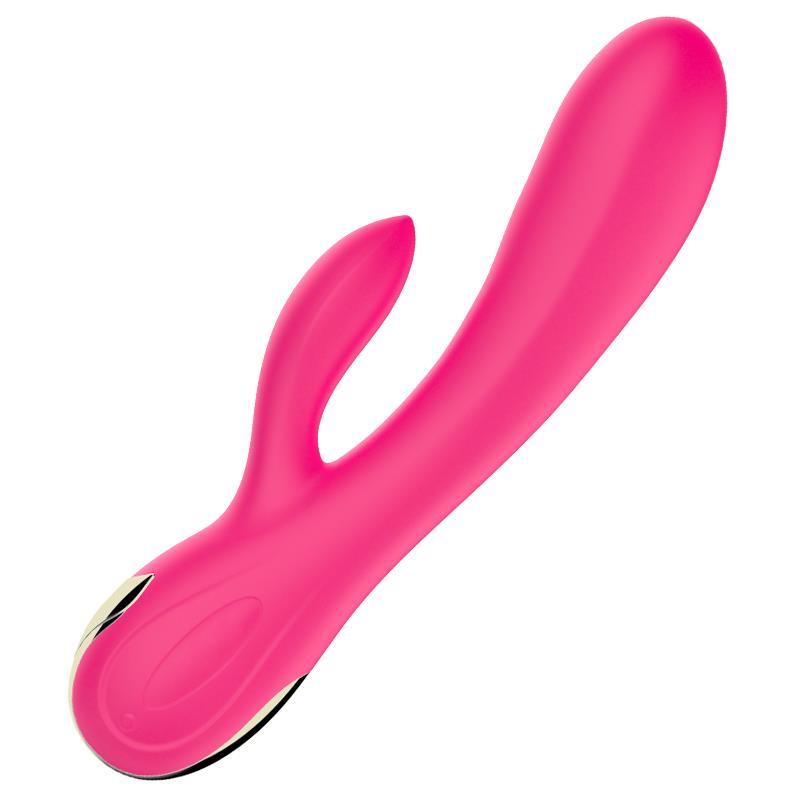 Foxshow - 63-00016 - Victorua G spot Vibrator-Silicone Vibrator  - USB - 7 Function + Booster / Heating - Luxury colour box - Pink