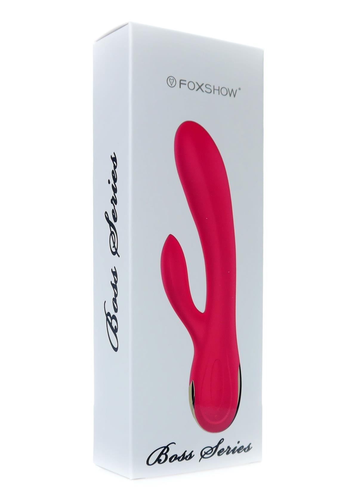 Foxshow - 63-00016 - Victorua G spot Vibrator-Silicone Vibrator  - USB - 7 Function + Booster / Heating - Luxury colour box - Pink
