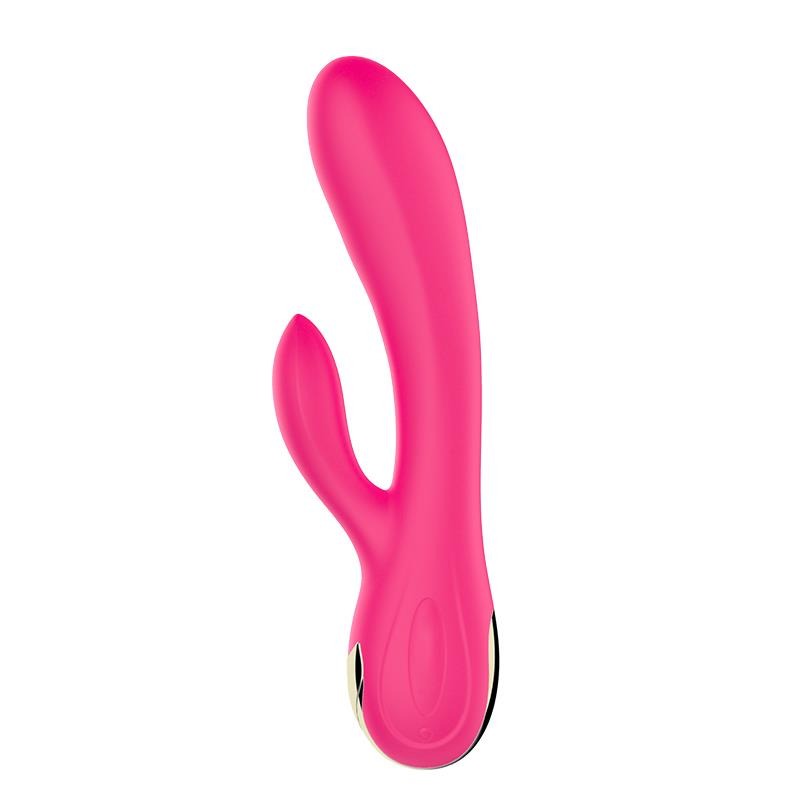 Foxshow - 63-00016 - Victorua G spot Vibrator-Silicone Vibrator  - USB - 7 Function + Booster / Heating - Luxury colour box - Pink