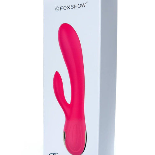 Foxshow - 63-00016 - Victorua G spot Vibrator-Silicone Vibrator - USB - 7 Function + Booster / Heating - Luxury colour box - Pink