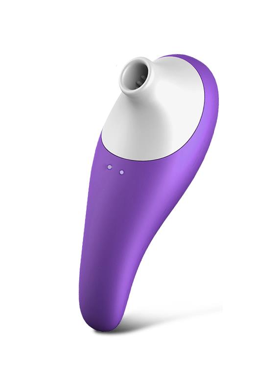 Foxshow - 63-00029 - Robert - Air sucker - Oral sucker - Design sucker - 7 Function - Rechargeable - Luxury Giftbox - Purple