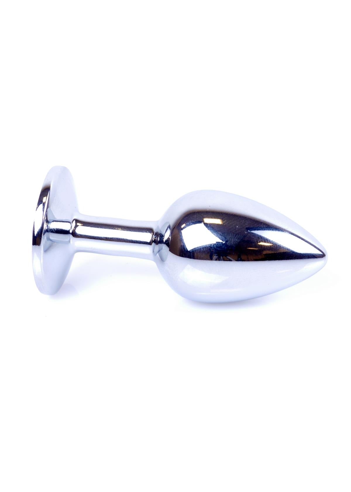Bossoftoys - 64-00013 - Plug - Silver - Anal - Black - NEW with Colour window box