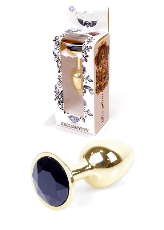 Boysoftoys - 64-00020 - Plug - Gold - Anal - Black - attractive window colour box