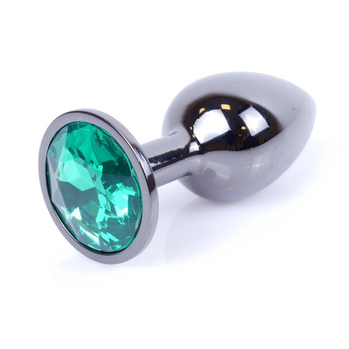 Boysoftoys - 64-00033 - Plug - Dark Silver - Anal - Green