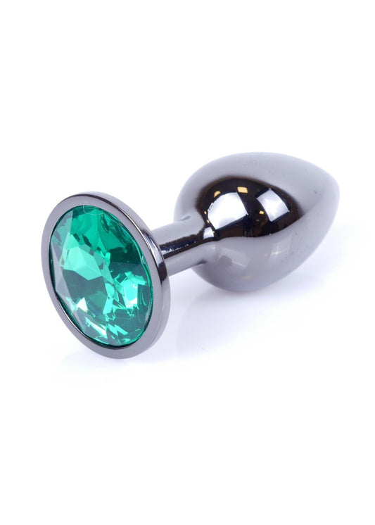 Boysoftoys - 64-00033 - Plug - Dark Silver - Anal - Green