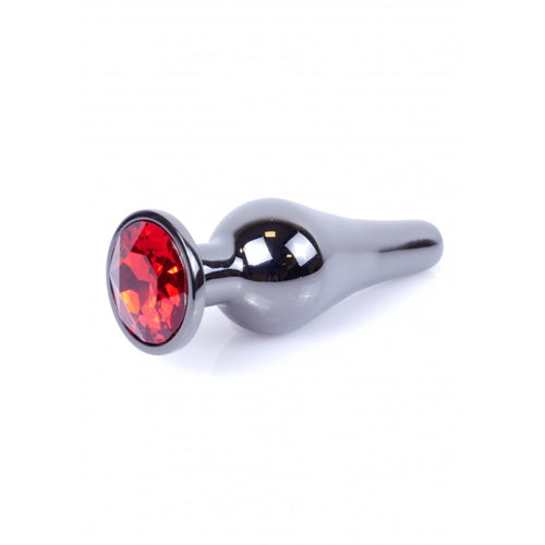 Bossoftoys Butt Plug Dark Silver Red - Anal - 64-00055