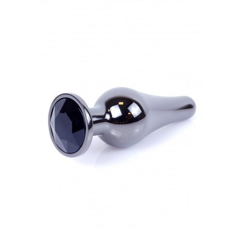 Boysoftoys - 64-00056 - Butt - Plug - Dark - Silver - Anal - Black