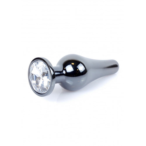Boysoftoys - 64-00057 - Butt - Plug - Dark - Silver - Anal - Clear