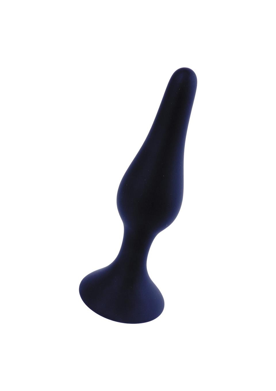 Bossoftoys - 64-00092 - silicone Plug - Black - Small - 10 cm - dia 2,4 cm