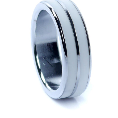Boysoftoys - 64-00105 - Luxury Design metal Cockring - Inner diameter 4 cm - Outer diameter 5 cm