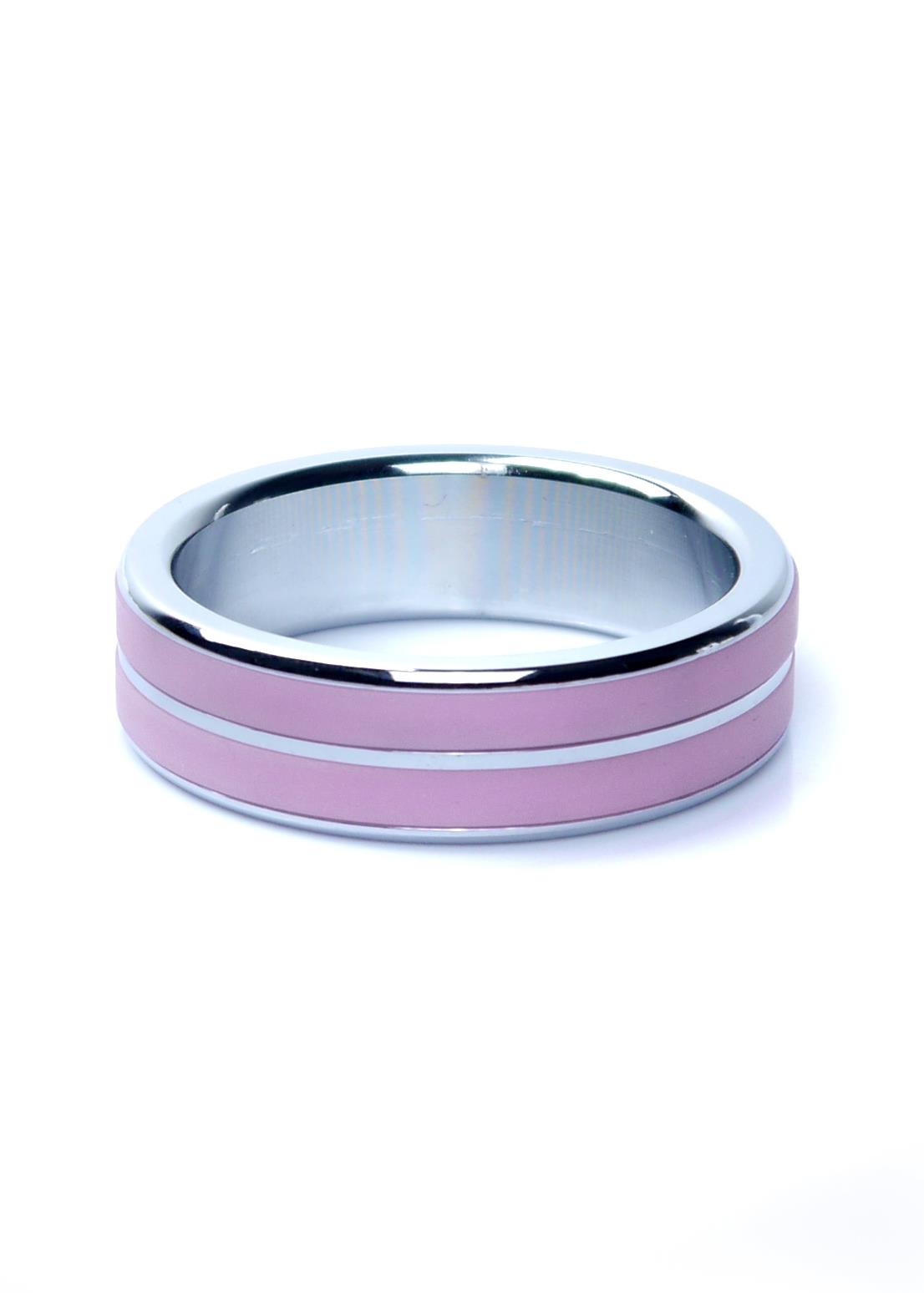 Bossoftoys - 64-00106 - Luxury Design metal Cockring Pink- Large size - Inner diameter 4,5 cm - Outer diameter 5,5 cm