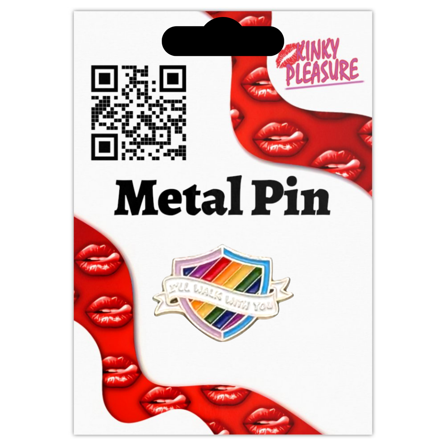 Kinky Pleasure - KPB013 - Badge / Pin - Sound Gay Im In - Model 03 - 2,1x3,0cm