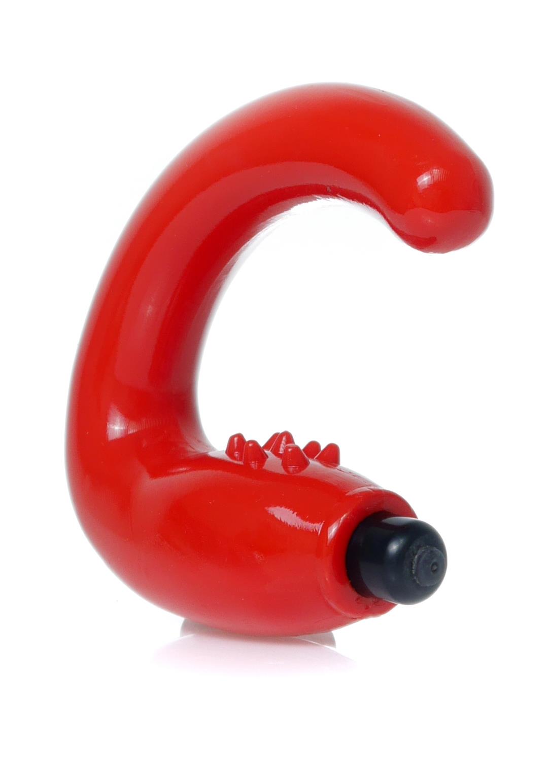 Bossoftoys - 67-00001 - Anal Pleaser - Prostate Stimulator - Red - strong colour blister