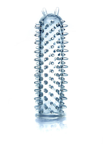 Boysoftoys - 67-00008 - Penis extender - flexibel Gel - Penis Sleeve Clear - Lenght 12 cm - clear box