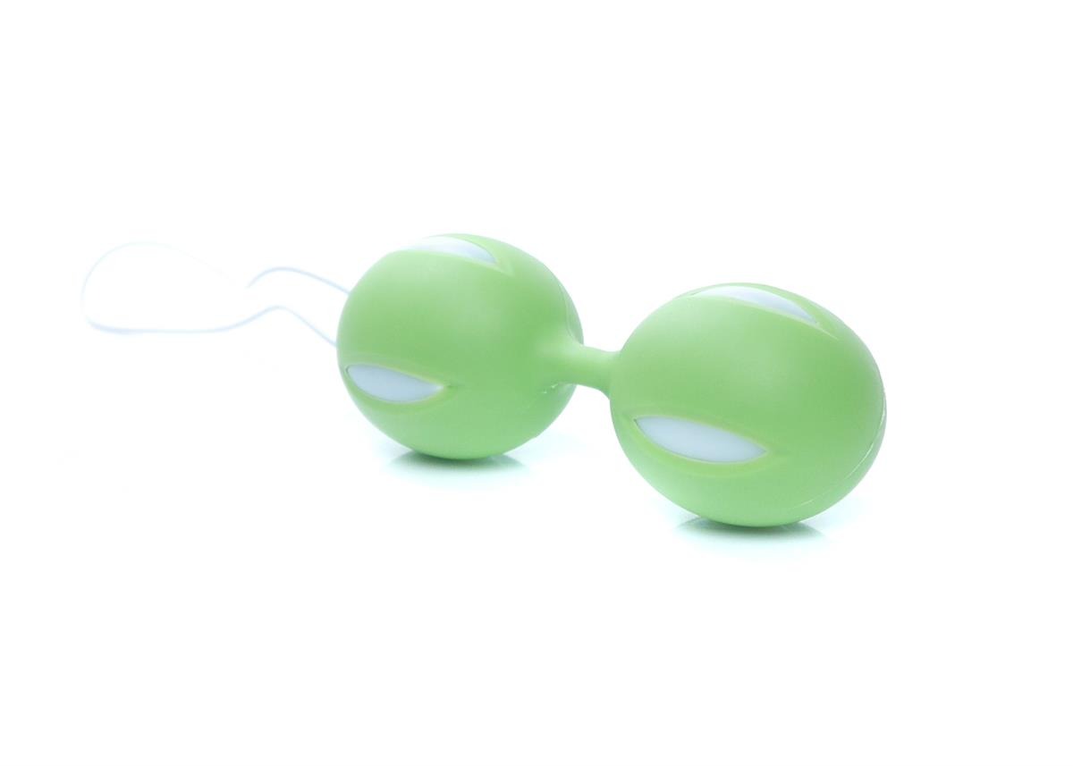 Bossoftoys - 67-00019 - Smart Duo Balls - Duo Kegal ball - Green - Colour box