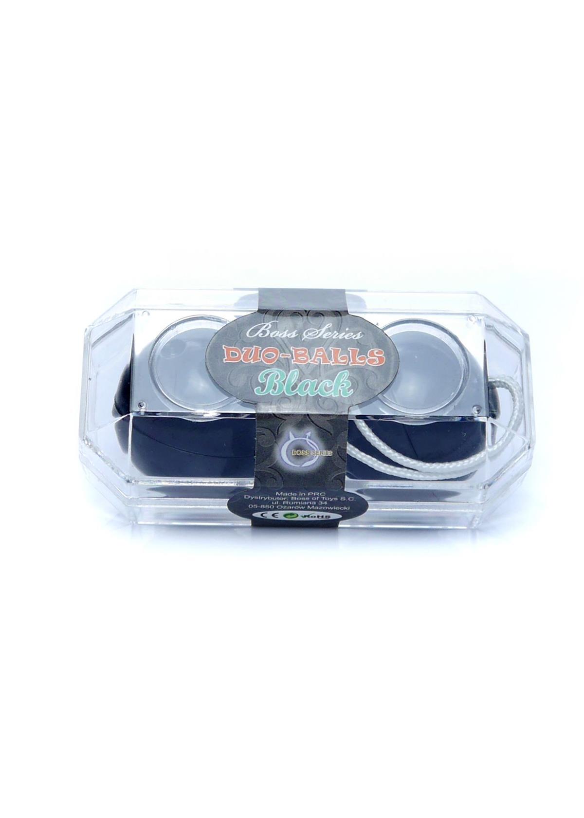 Bossoftoys - 67-00026 - Smart Duo Balls - Duo Kegal ball - Black- Colour box