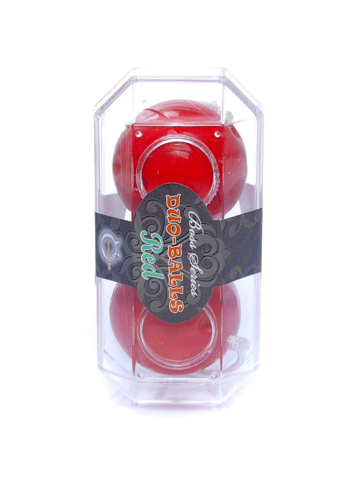 Bossoftoys - 67-00027 - Smart Duo Balls - Duo Kegal ball - Red - Colour box
