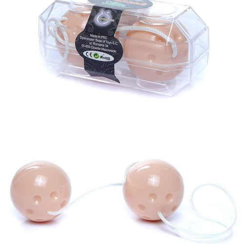 Boysoftoys - 67-00029 - Smart Duo Balls - Duo Kegal ball - Flesh - Colour box