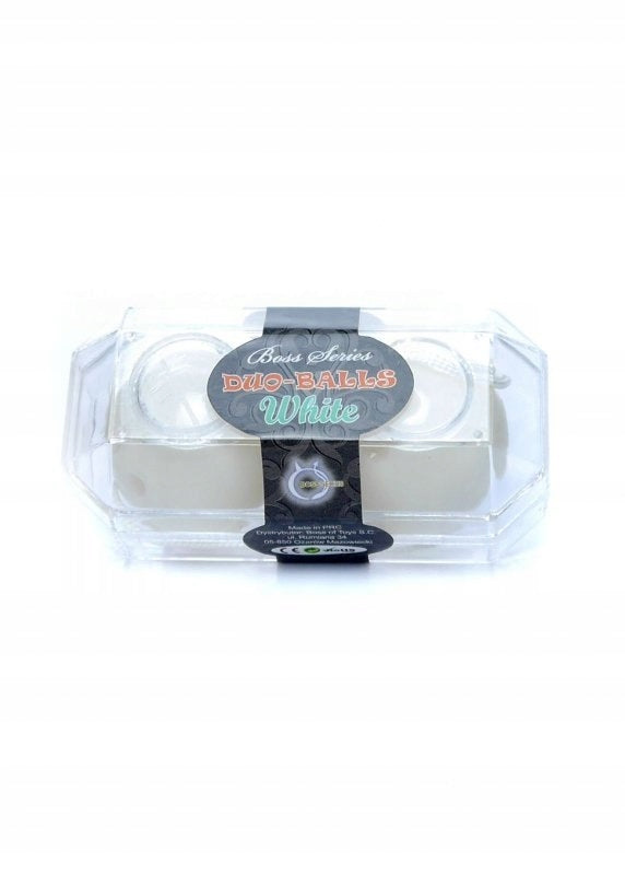 Bossoftoys - 67-00030 - Smart Duo Balls - Duo Kegal ball - White- Colour box