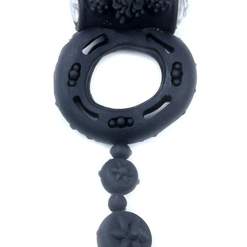 Boysoftoys - 67-00044 - Vibrating Cockring - Black - batteries included - packed in plastic bag