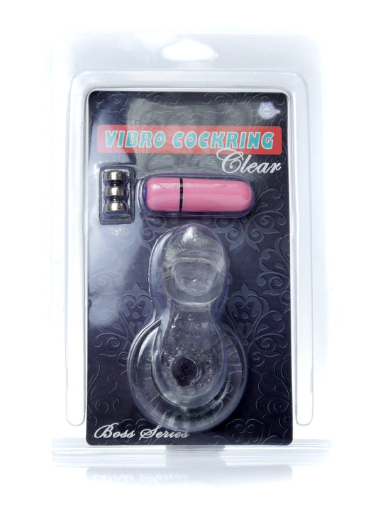 Boysoftoys - 67-00051 - Ring - Tongue Vibro CockRing - Clear -