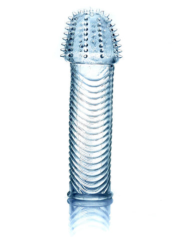 Boysoftoys - 67-00053 - Penis extender - flexibel Gel - Penis Sleeve Clear - Lenght 14 cm - clear box