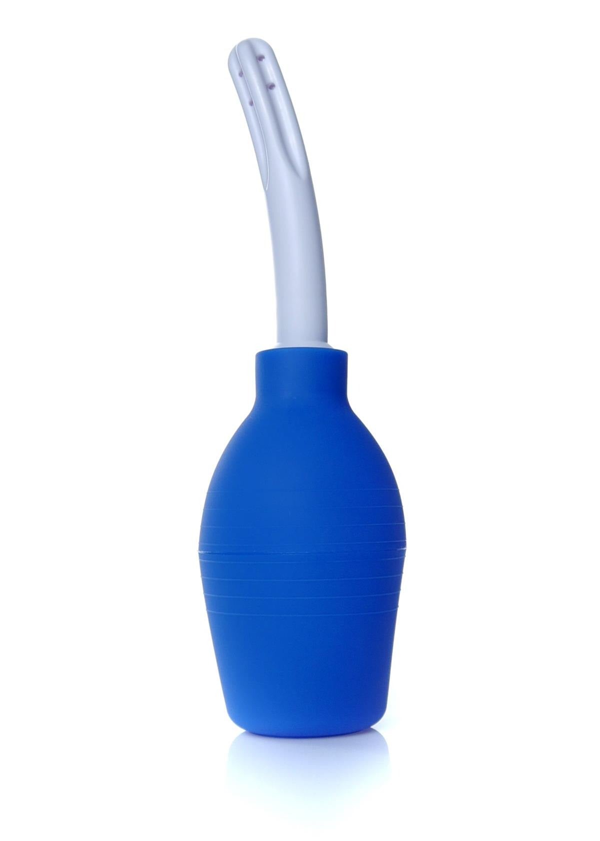 Bossoftoys - 67-00057 - Anal Douche XL - Anal Douche - 330 ML - Blue - 26 cm - dia 7,5 cm - nozzle dia 2 cm