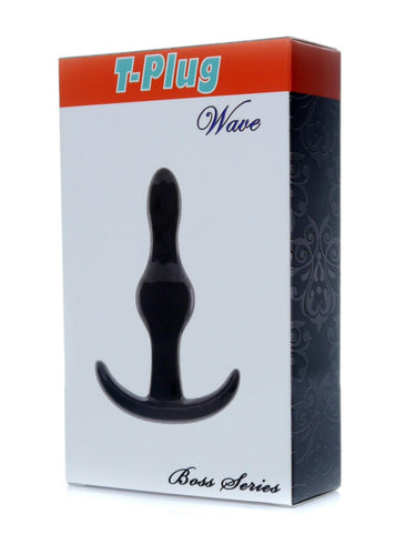 Boysoftoys - 67-00063 - T Plug Wave plug - Anal Large Plug - length 9 cm - dia 2,5 cm - colour box