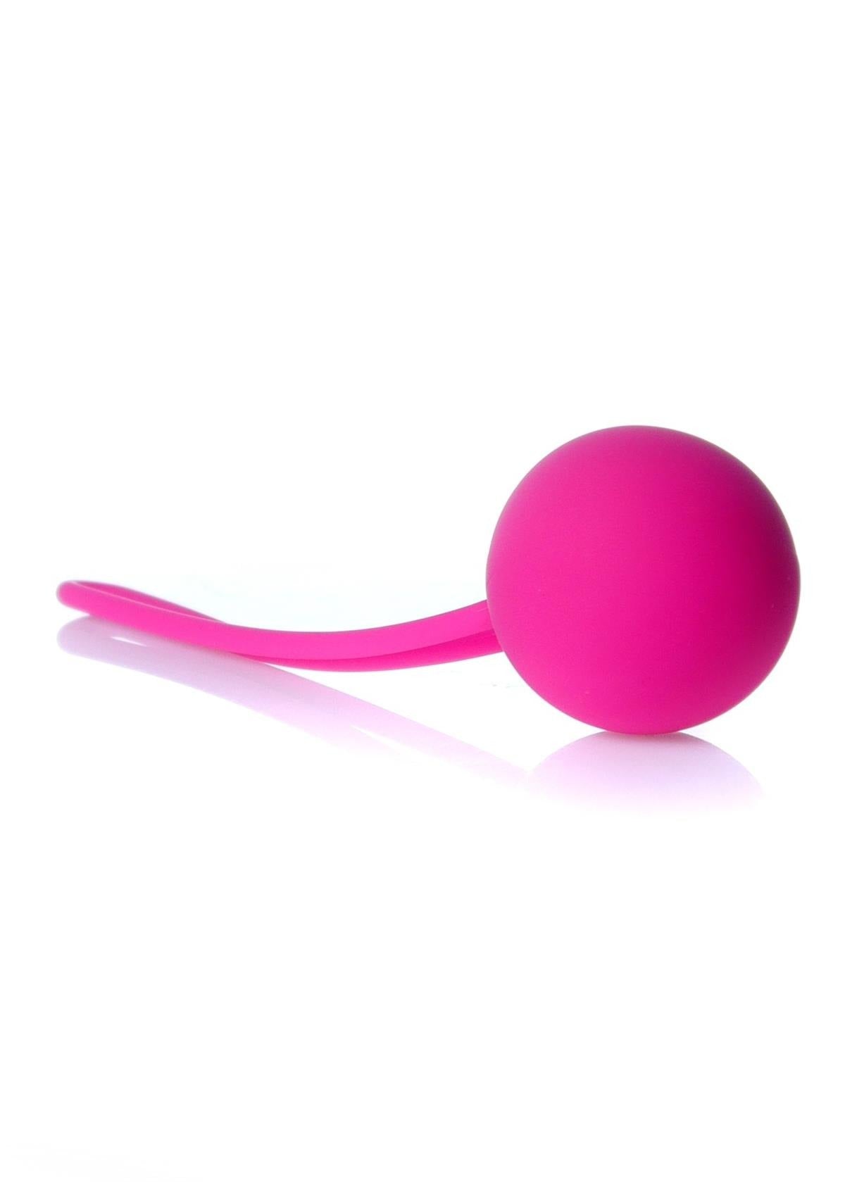 Boysoftoys - 67-00071 - Silicone Kegal Balls - Geisha ball - Pink - Dia 3,2 cm - Clear box