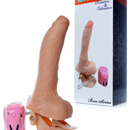 Boysoftoys - 67-00077 - Vibrator - Mr. Perfect - Rotating & Vibration - 12 Functions - 15 CM - Flesh