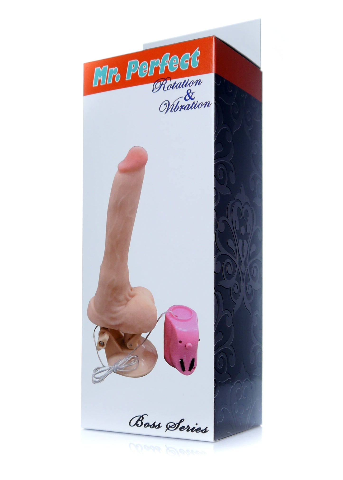 Bossoftoys - 67-00077 - Vibrator - Mr. Perfect - Rotating & Vibration - 12 Functions - 15 CM - Flesh