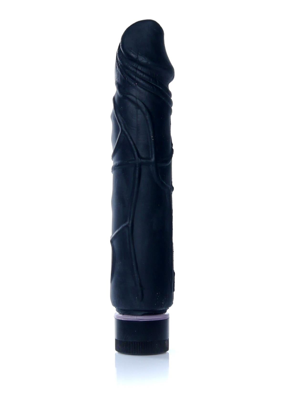 Boysoftoys - 67-00072 - Real Skin - Realistic vibrator - Black - 22 m- Dia 4 cm - Multispeed
