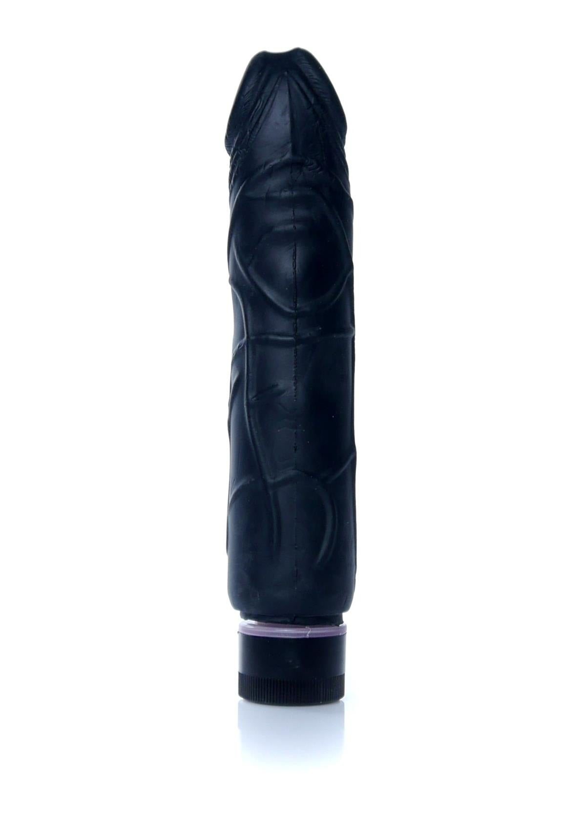Bossoftoys - 67-00098 - Real Skin - Realistic vibrator - Black - 22 m- Dia 4 cm - Multispeed