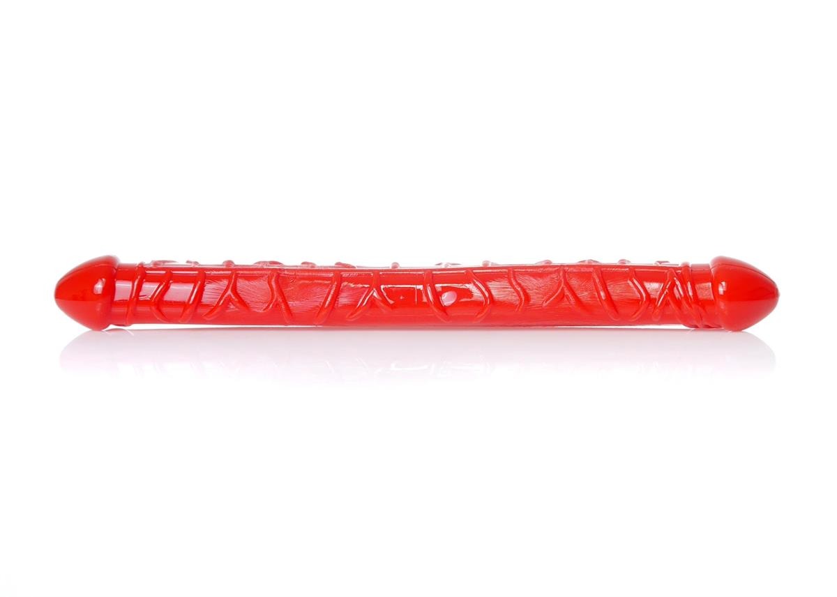 Bossoftoys - 67-00090 - Double Dong - Red - Extra Large - 33,5 cm dia 3,6 cm