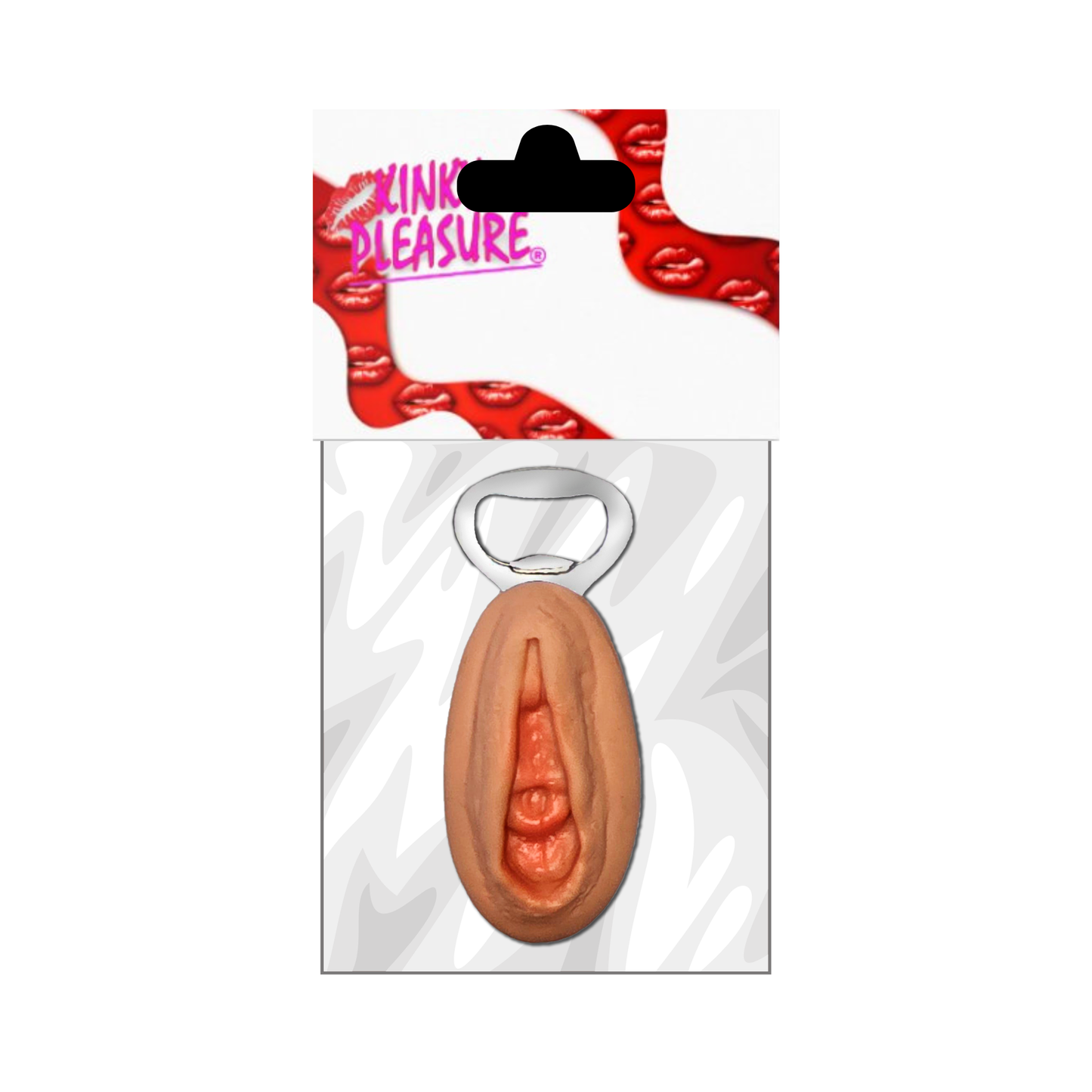 Kinky Pleasure - DS058 - Bottle Opener – Vulva Design Nude Pink