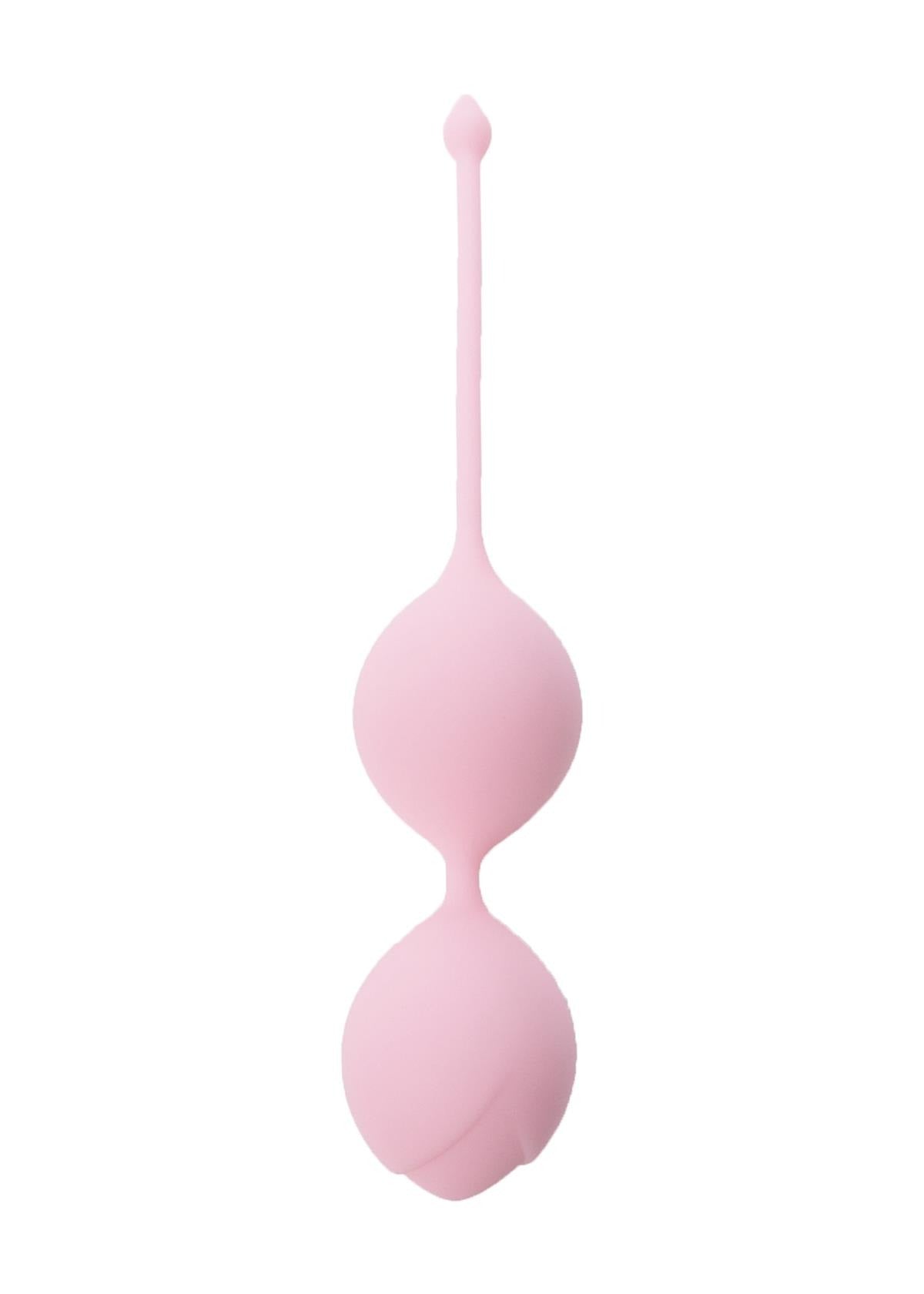 Bossoftoys - 75-00001 - Silicone Kegel Balls - length 16,5 cm - width 29mm - 60g - Light Pink - strong blister