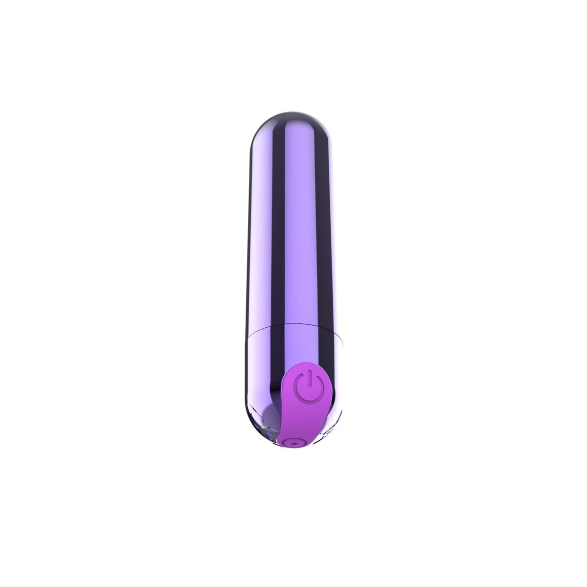 Bossoftoys Rechargeable 9 CM Bullet Glossy Purple - 10 Speed - 78-00006 - attractive Colour box