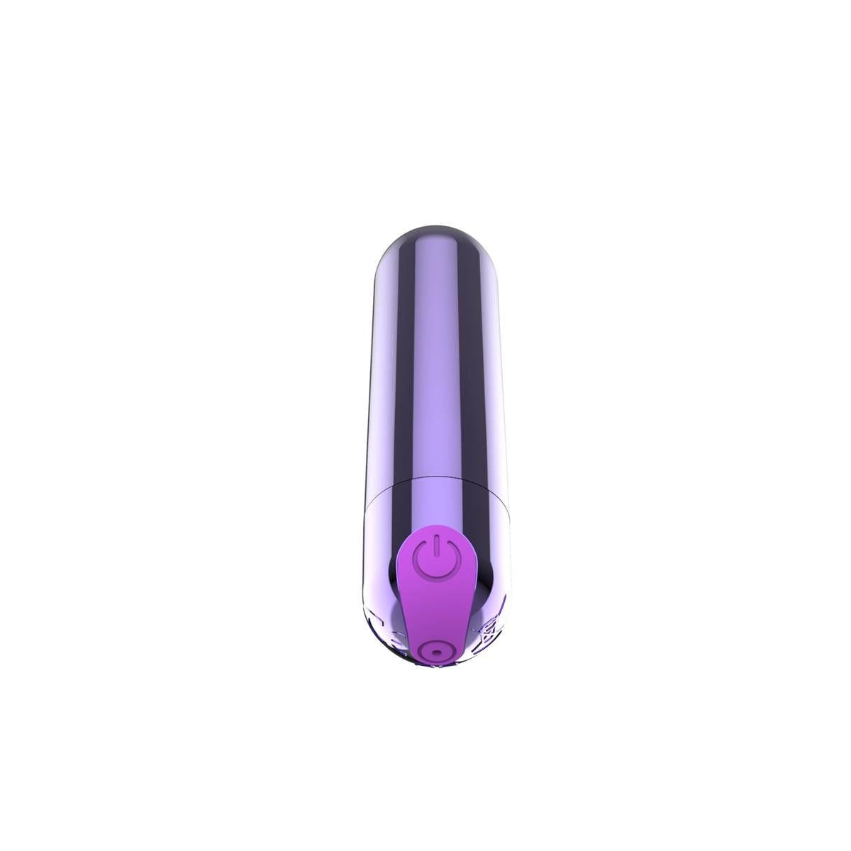 Bossoftoys Rechargeable 9 CM Bullet Glossy Purple - 10 Speed - 78-00006 - attractive Colour box