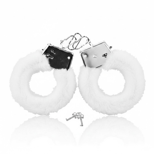 Power Escorts - BR206 - FurryCuffs - Hands - White