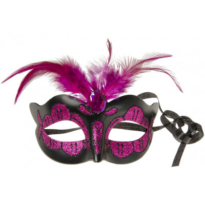 Power Escorts - Z017 - Venetiaans Mask 6 Colours - 1 Piece