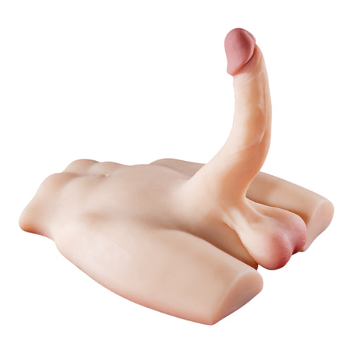 Heavy Body Masturbator with Extra 19 cm Thick Penis – 3.55 kg Realistic Male Masturbator – Premium XXL Toy