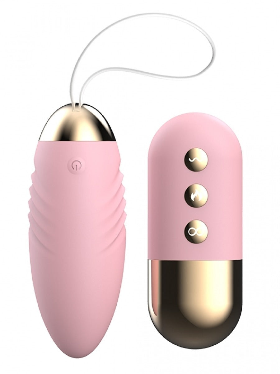 Argus - AT1106 - Remote Control Vibrating Egg - USB - Pink