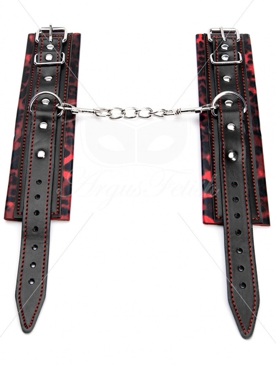 Argus Leopard Wrist Cuffs - AF 001019